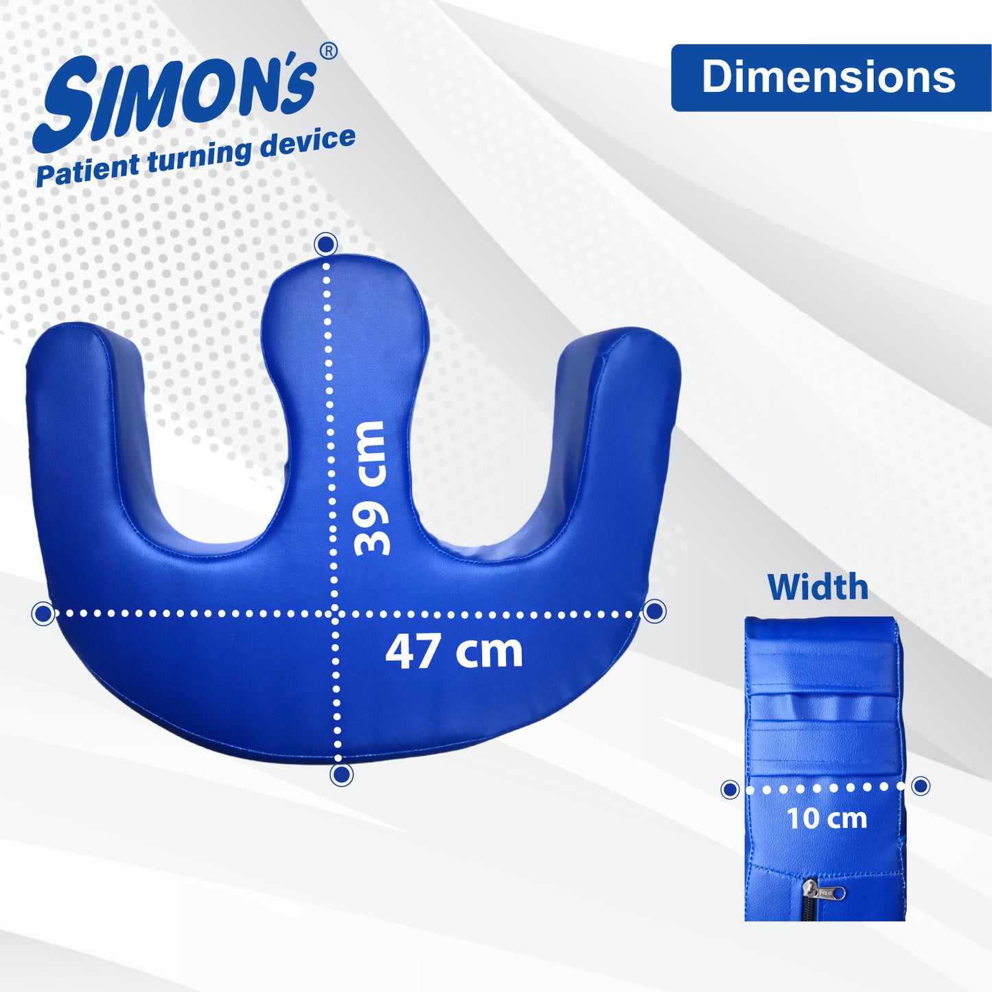 Simon's Patient Turning Device for Bedridden Patients and Paralyzed Patients Turn Over with Fastening Strap