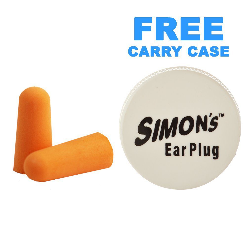 Simon's - Meditation Earplugs - 2 Pair Silicon 2 Pair Foam