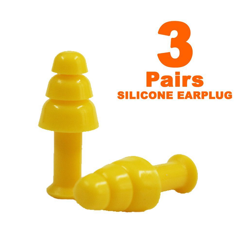 Simon's - Sleepwell Earplugs - 3 Pair of Silicon