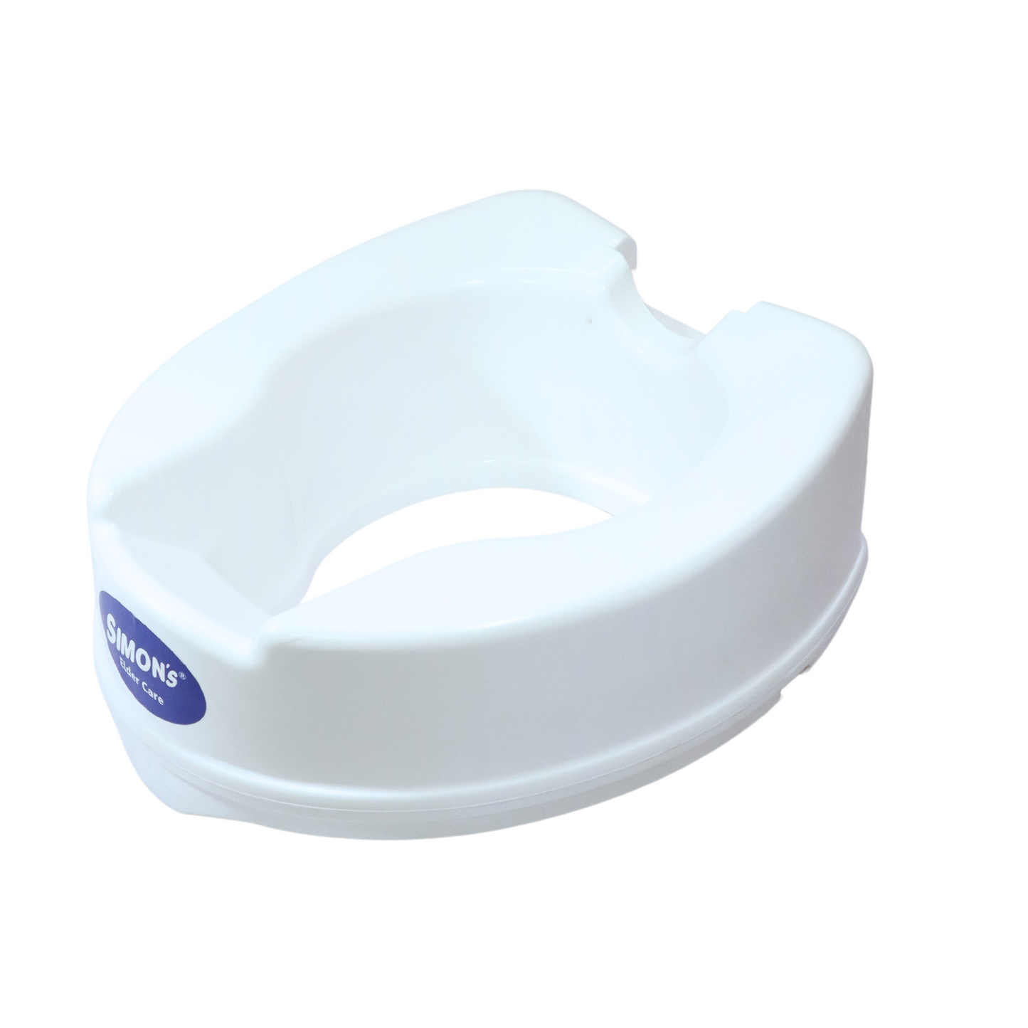Simon’s 6-Inch Commode Seat Raiser – Heavy-Duty Toilet Lift for Elderly & Knee Pain Relief