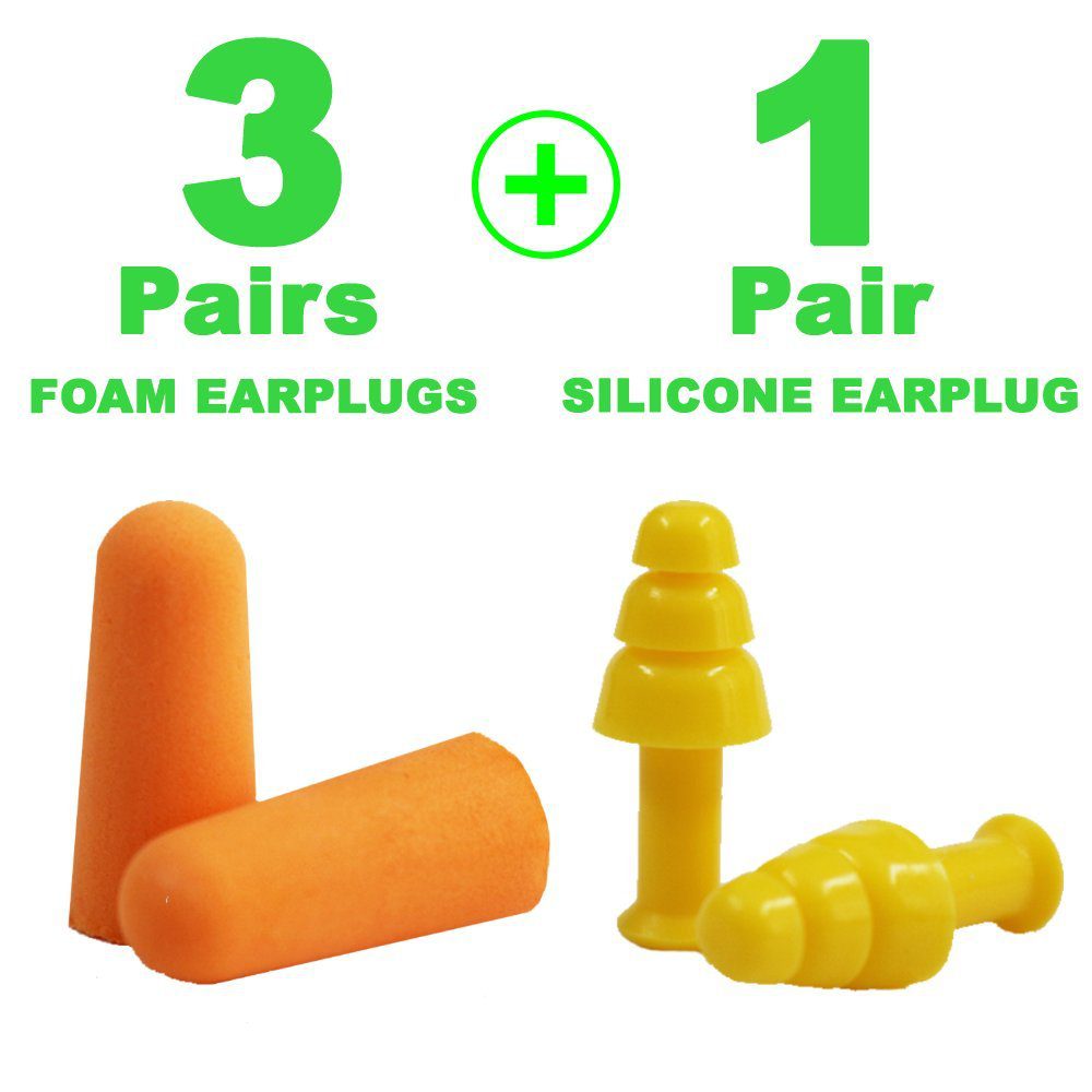 Simon's - Studywell Earplugs - 1 Pair Silicon 3 Pairs Foam