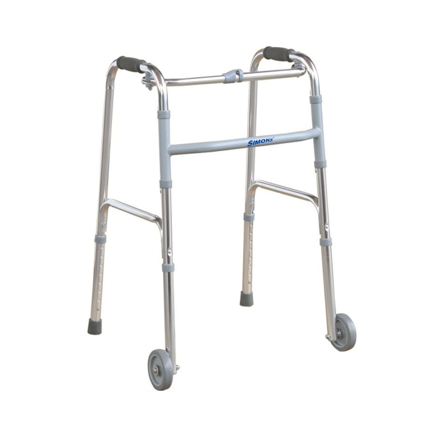 Simon's heavy-duty front wheel lightweight foldable walker
