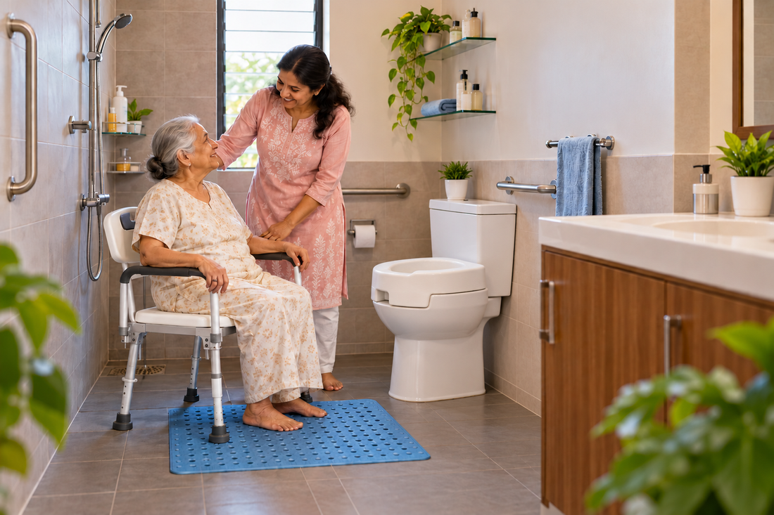 Bathroom Safety Checklist for Seniors in India: A Family Guide