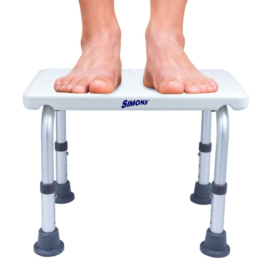 Simon's Heavy Duty Bath Step Stool for Elderly