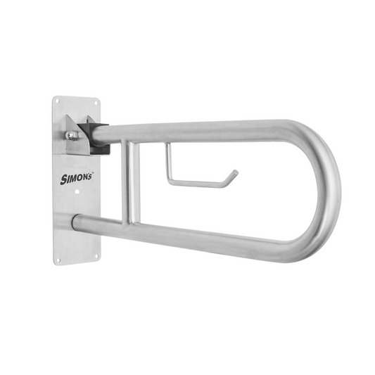 Simon’s Matty Flip-Up Heavy Duty 32mm SS304 Folding Grab bar - 60cm