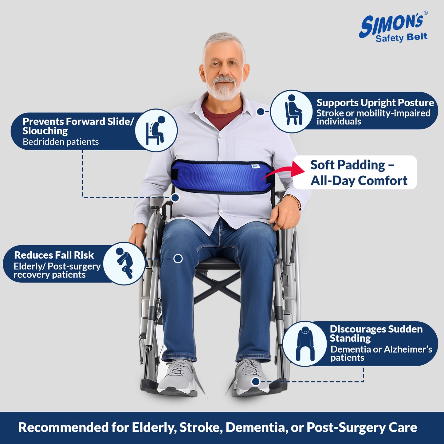 Simon’s Wheelchair Safety Belt