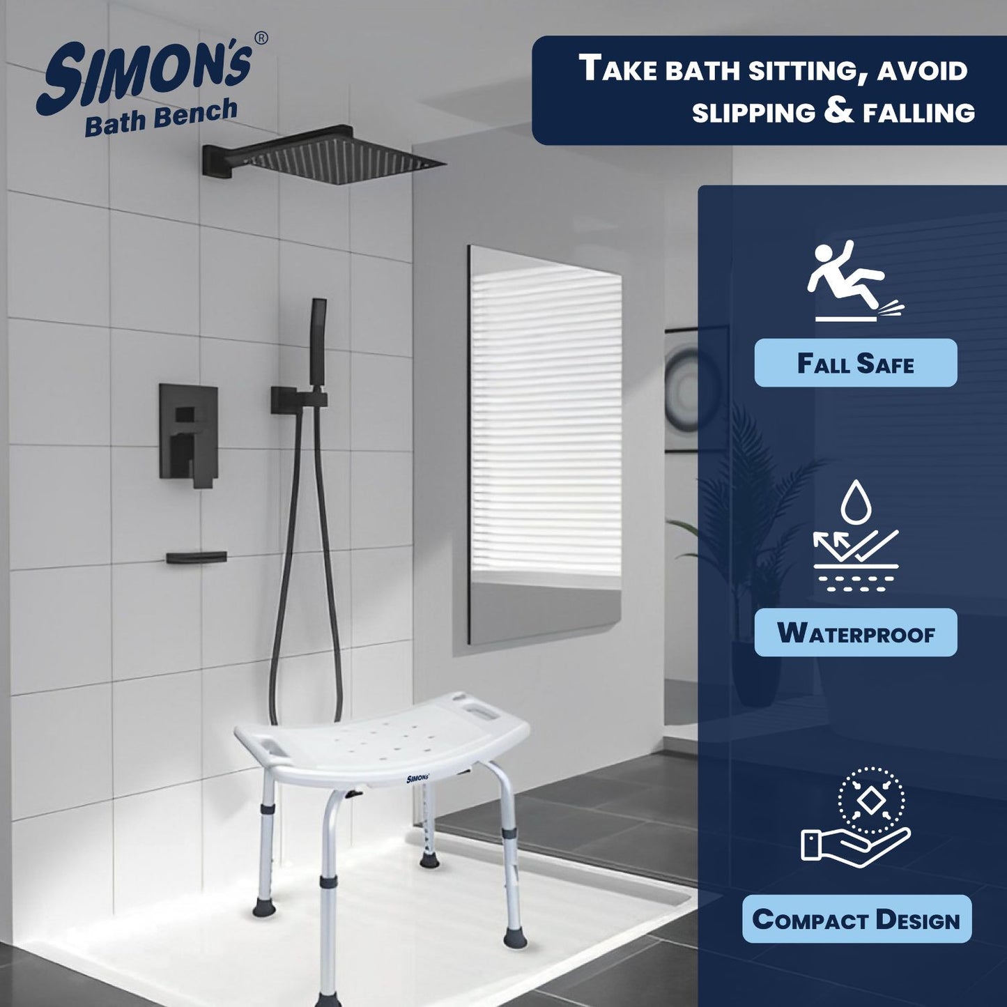 Simon's Bath Bench