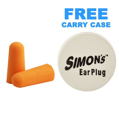 Simon's  - Meditation Earplugs - 2 Pair Silicon 2 Pair Foam
