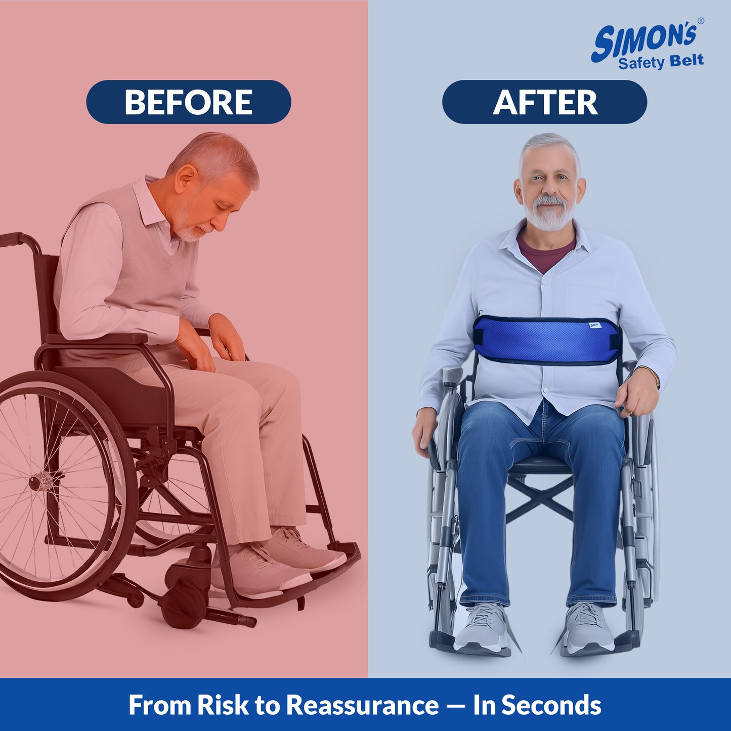 Simon’s Wheelchair Safety Belt