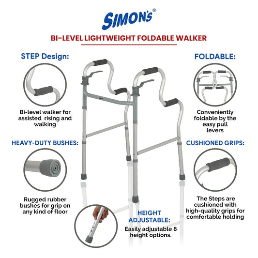 Simon's Foldable Step Walker