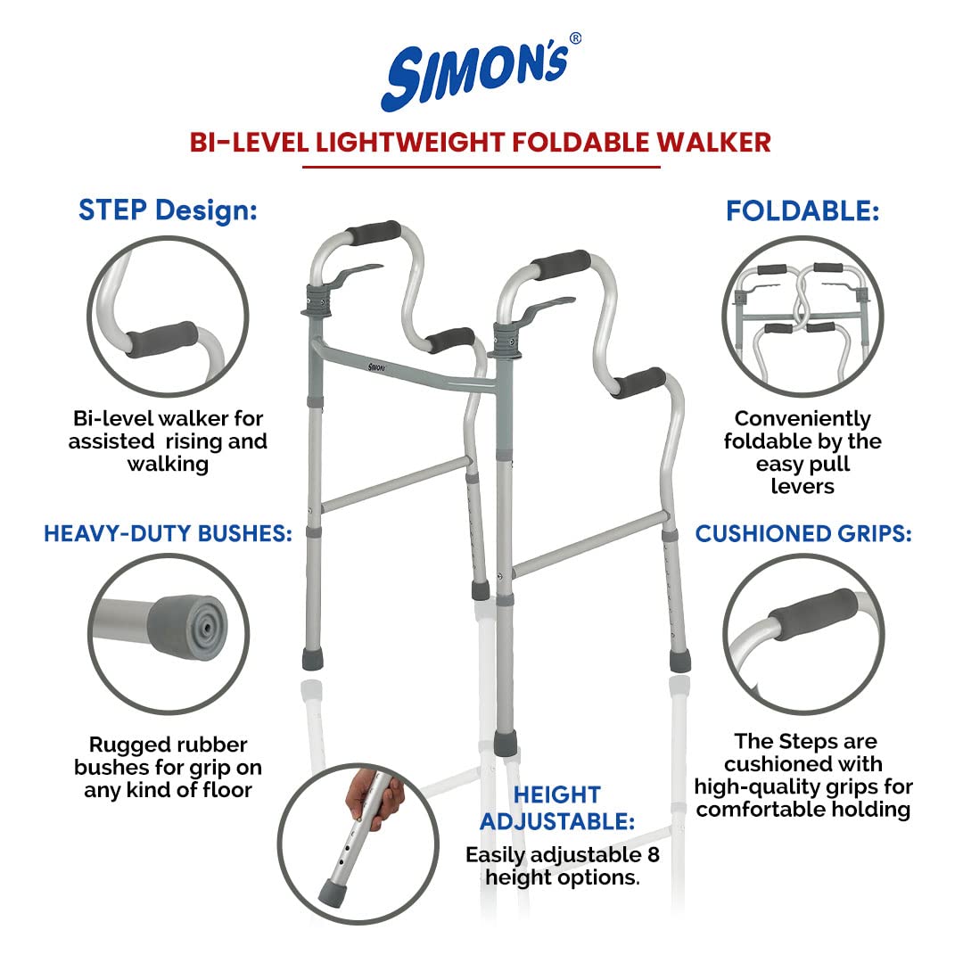 Simon's Foldable Step Walker