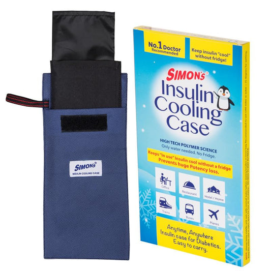 Simon's Insulin cooling case for diabetes patients, travel pouch