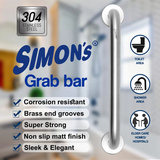 Simon's Matty 100% SS304 Grab bar - Pack of 1