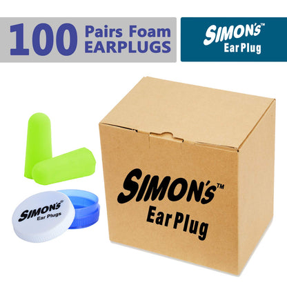 Simon's Foam  - Bulk pack 100 Pairs of Foam