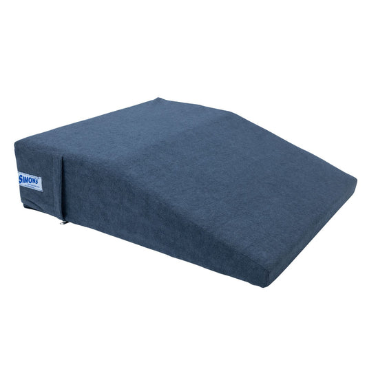 Simon's OthoPro Leg Elevation Pillow | Relieves Leg, Hip & Knee Pain, Ideal for Post-Surgical Recovery | Wedge for Leg Support | 5-Year Warranty | Size: 21 X 24 X 6 Inch