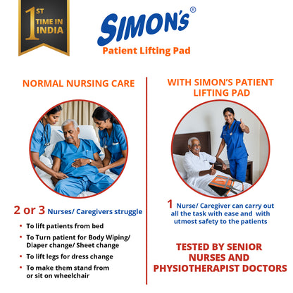 Simon's patient lifting pad for elderly - Medium