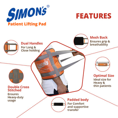 Simon's patient lifting pad for elderly - Medium