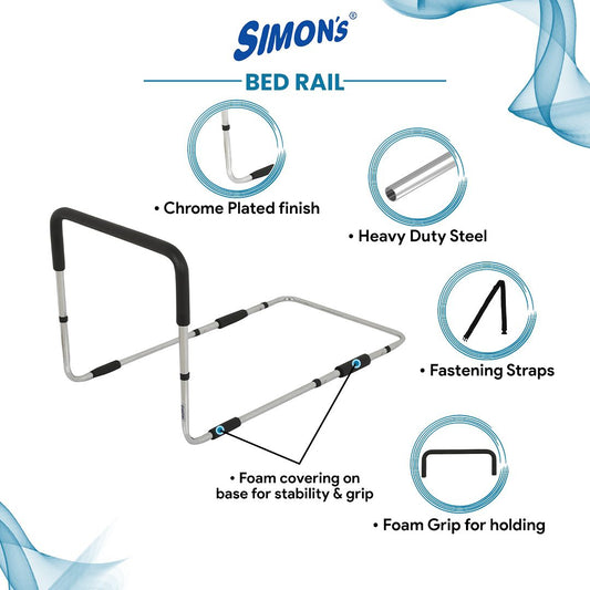 Simon's Steel Bed Rail