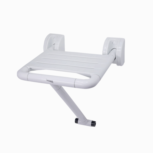 Simon’s Flip-up ABS+Steel with Nylon seat Bath Chair for Elderly to sit and take Bath, Folding Shower Chair with Stand - Image 2